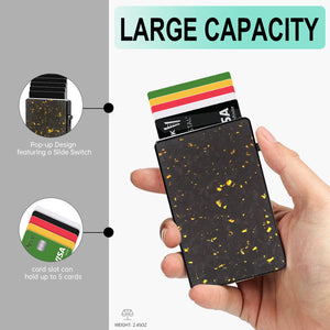 Gold-forged carbon fiber